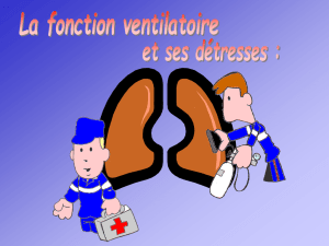 Fonction ventilatoire