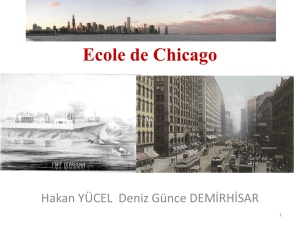 Ecole de Chicago - Hakan Yücel`in Resmi Web Sitesi