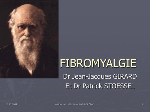 Soirée Fibromyalgie Dr GIRARD Dr STOESSEL