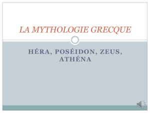 la mythologie grecque