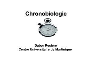 Chronobiologie 2014