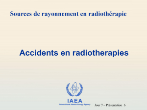 Accident en radiotherapie - gnssn