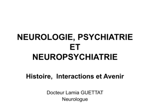 neurologie, psychiatrie et neuropsychiatrie