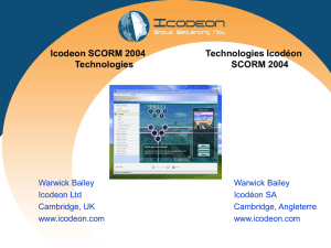 Player SCORM d`Icodéon