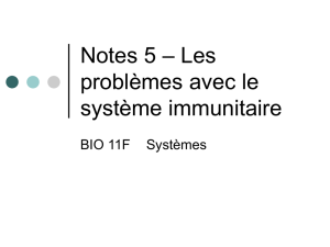 Notes 4 – Les problèmes avec le système