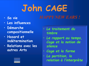 John CAGE - Songbooks