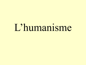L`humanisme