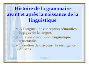 Quelle grammaire ? Comment l`enseigner?