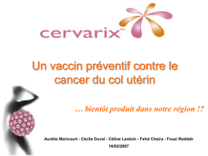 2007 - CERVARIX Fichier