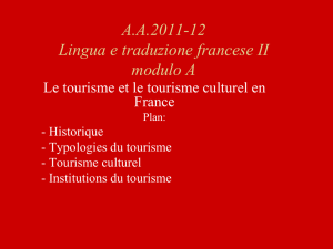 A.A.2010-11 Lingua e traduzione francese II modulo A