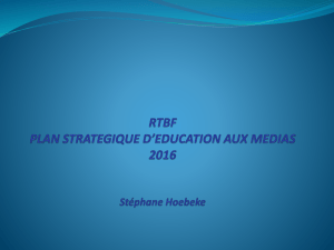 Stéphane Hoebeke - Media and Learning