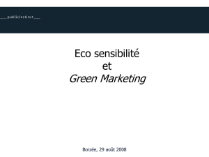 Green marketing