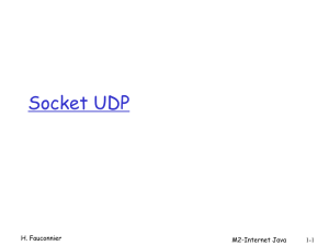 Socket UDP