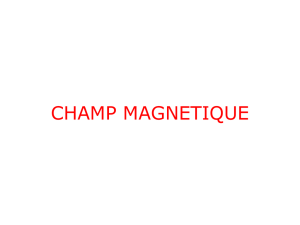 Champ magnetique