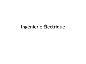 Ingénierie Électrique - science