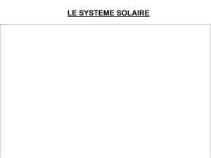 le systeme solaire - Parcours la France