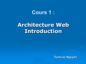 Cours 1 - Bienvenue au site Web de Tuan Loc Nguyen Voici mes