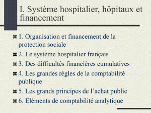 Système hospitalier et financement