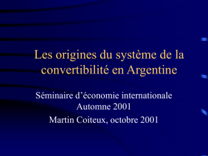 Argentina: Situación actual y perspectivas para el 2000