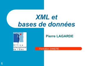 XML_DB - Sandre