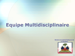 Equipe Multidisciplinaire - I-Tech