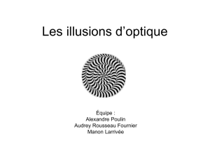 Illusion d`optique