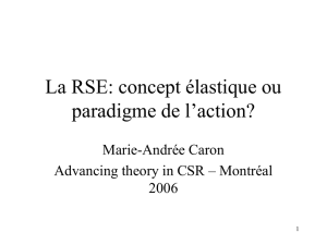 Marie-Andrée Caron, Université du Québec à Montréal