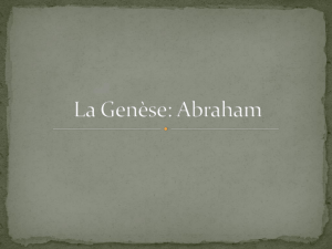 La Genese - Abraham