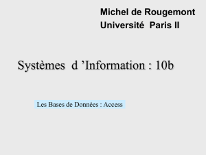 Systèmes d `Information : 8a