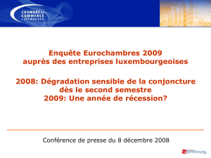 20081208_présentation_Eurochambres2009