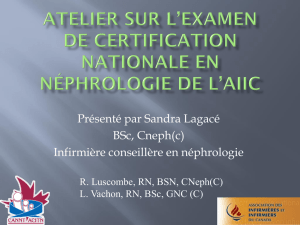 Anatomie et physiologie rénale