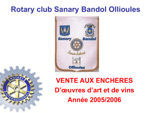 Rotary club Sanary Bandol Ollioules