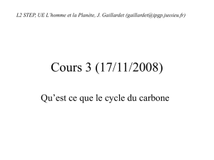 Cours 3 (12/11/2007)