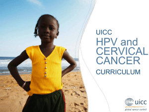 Chapitre 3: Le rôle des virus HPV
