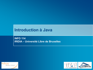Introduction à Java