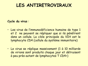 les antiretroviraux