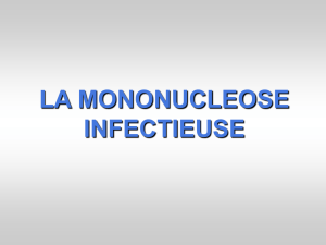 La Mononucléose Infectieuse - le site de la promo 2006-2009