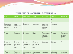 decembre 2012 - SIMASOH NANI INTERNATIONAL