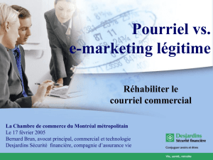 i- la problématique - Chambre de commerce du Montréal métropolitain