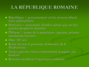 la république romaine