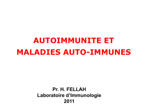 Auto-immunité