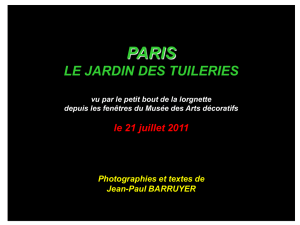 PARIS Jardin des Tuileries
