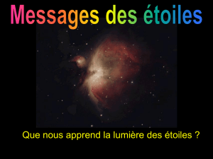 Messages des étoiles