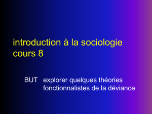 introduction à la sociologie cours 21
