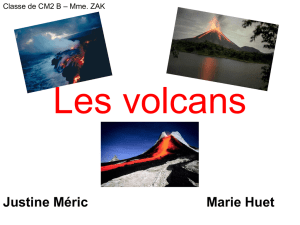 Les volcans - Créer son blog