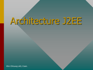 Architecture J2EE