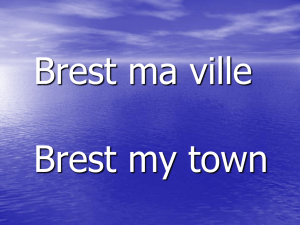 Brest ma ville Brest my town
