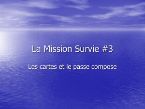 La Mission Survie #3
