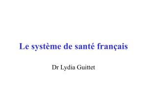 Le système de santé français
