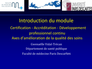 De l`accréditation à la certification définitions concepts historique 2013